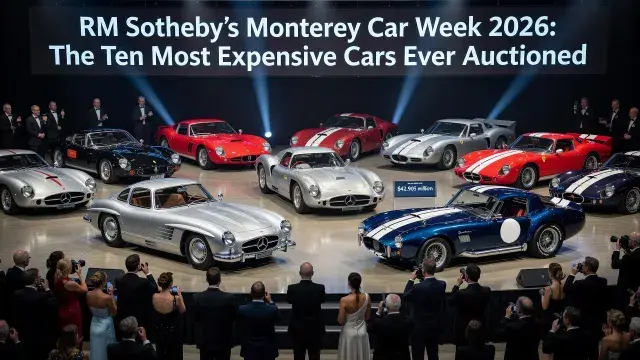 Ferrari e Shelby Cobra entram na lista dos carros mais caros já leiloados
